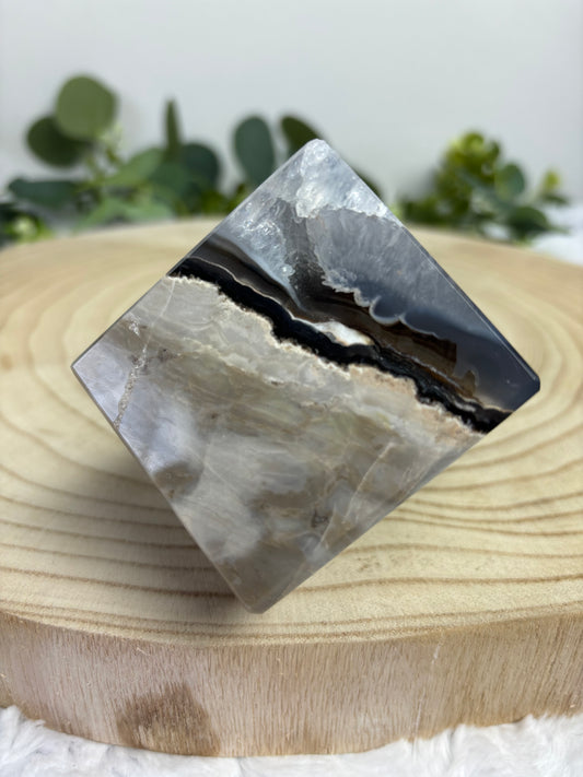 Volcano Agate Cube