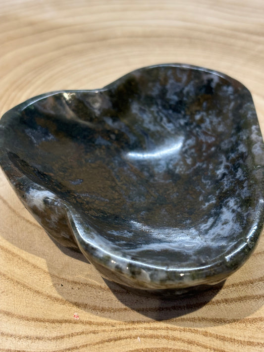 Moss Agate Bowl