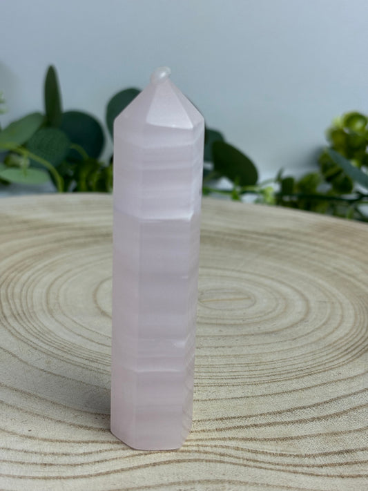 Pink Calcite Tower