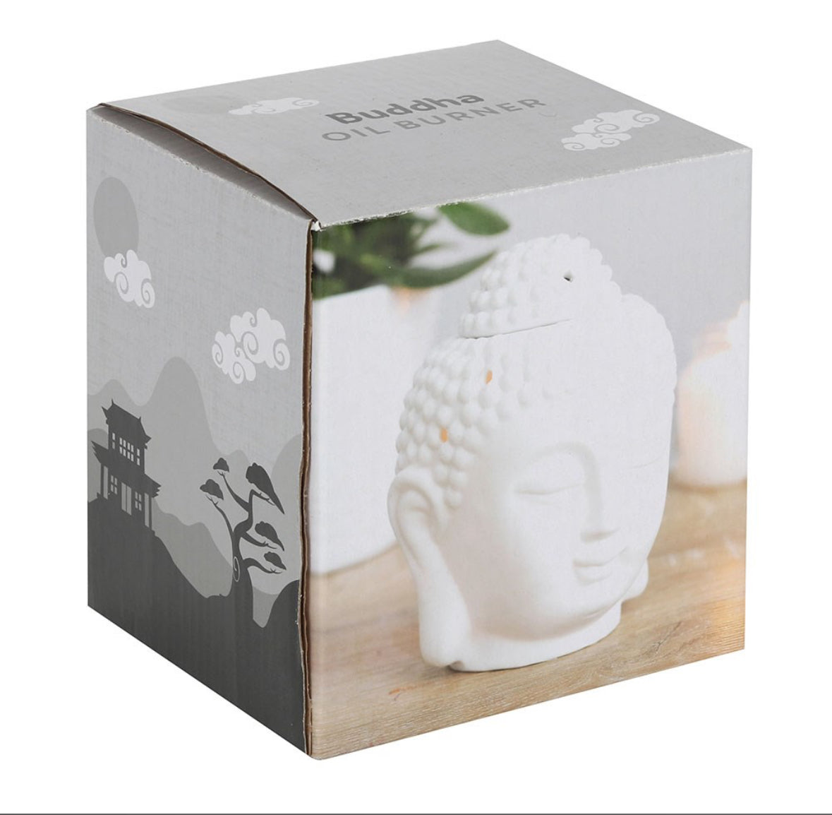 Buddha Head Oil Burner
