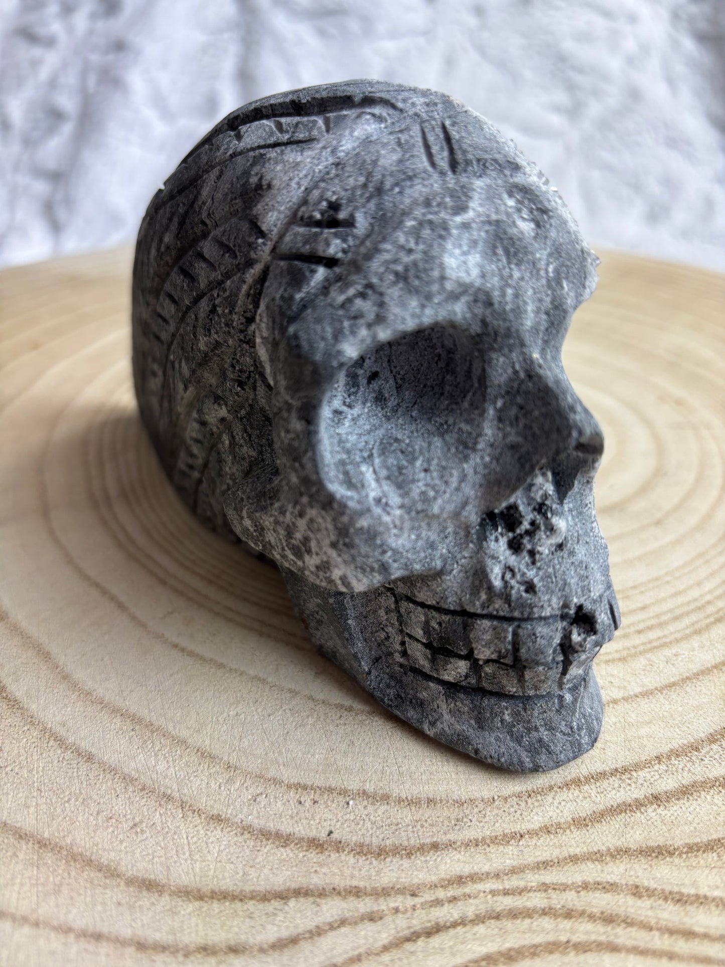 Sphalerite Half Skull