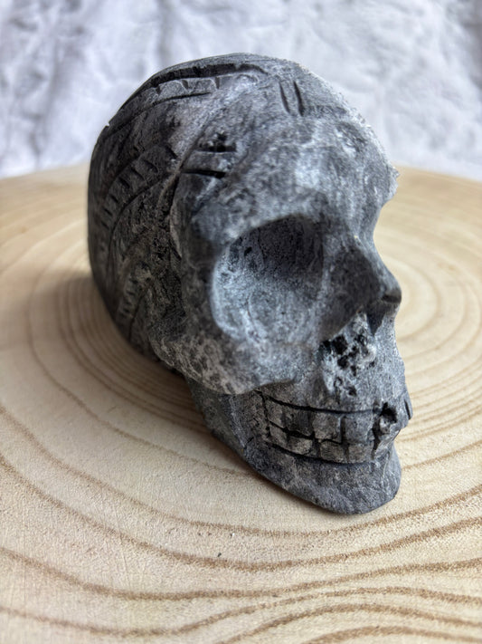 Sphalerite Half Skull
