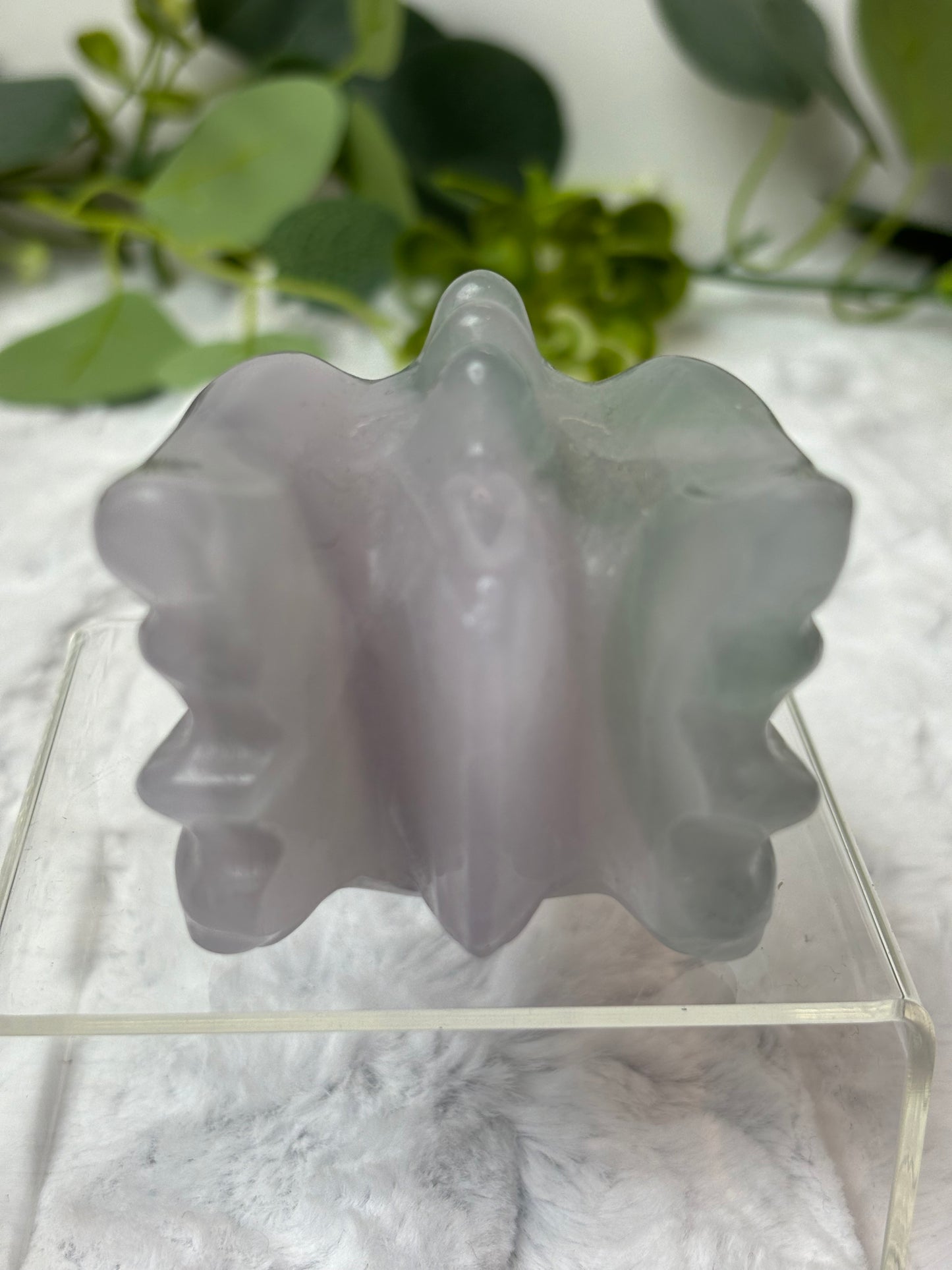 Lavender Fluorite Dragon Head