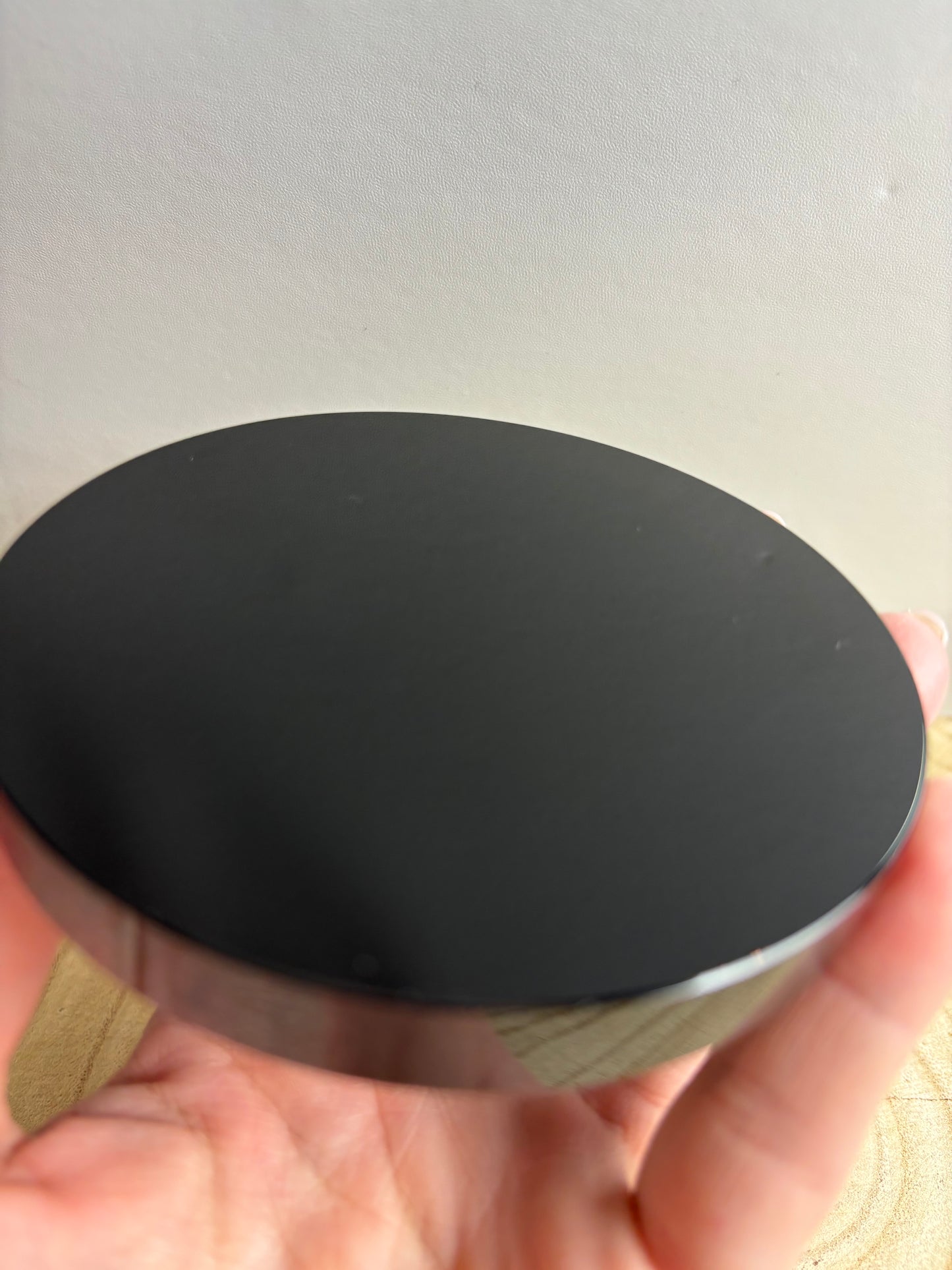 Black Obsidian Scrying Mirror
