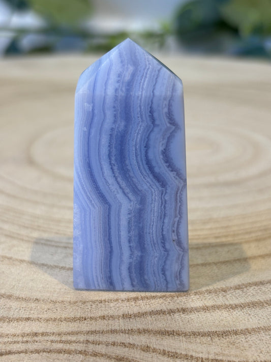 Blue Lace Agate Tower