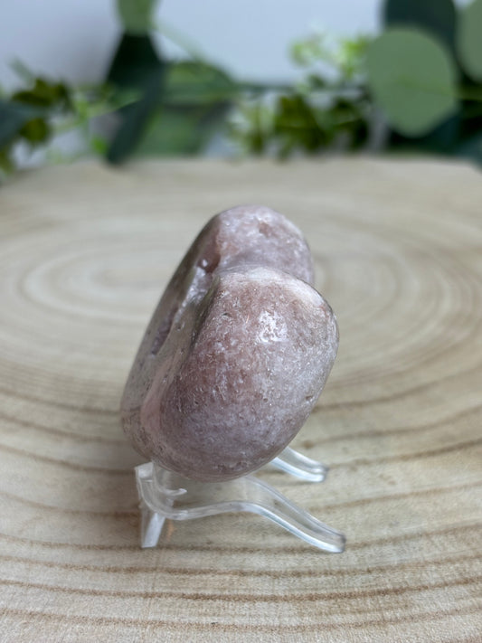 Pink Amethyst Heart