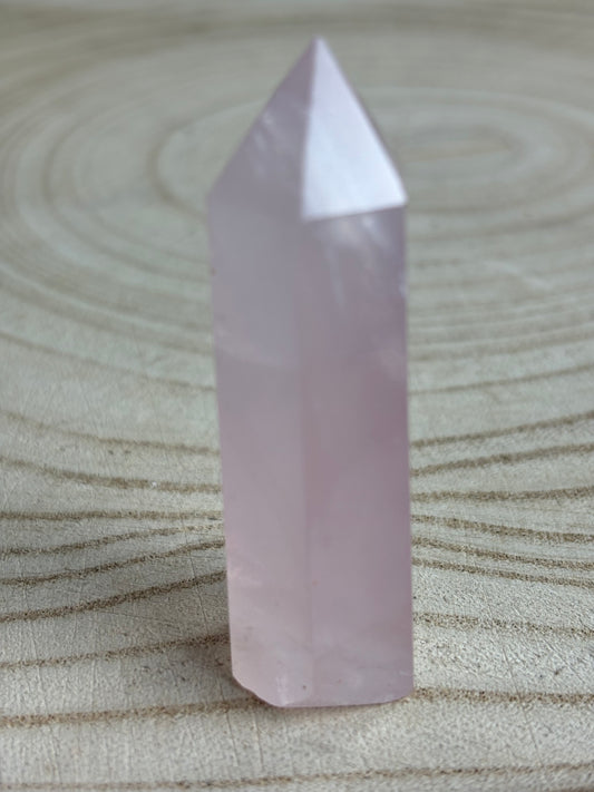 Rose quartz tower