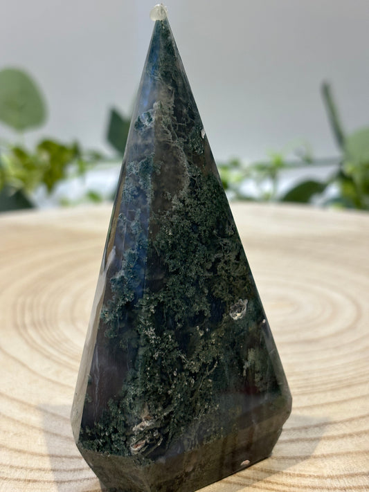 Moss Agate Diamond