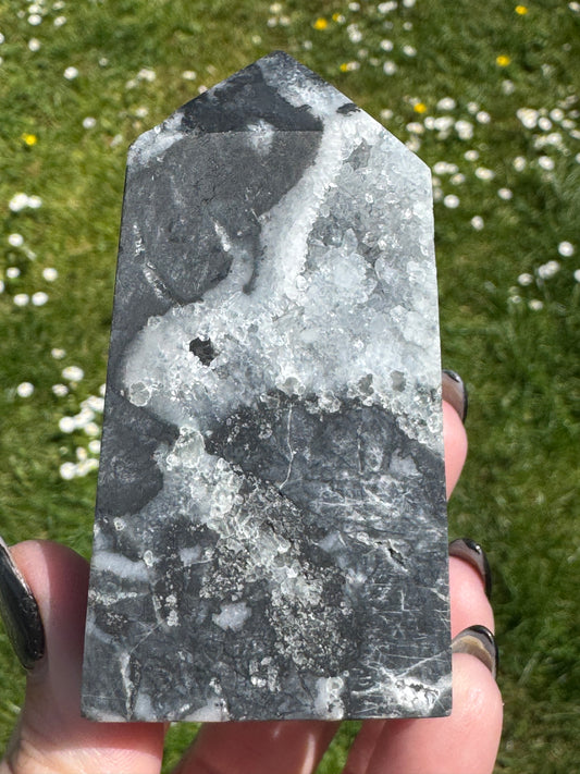 Sphalerite Druzy Tower