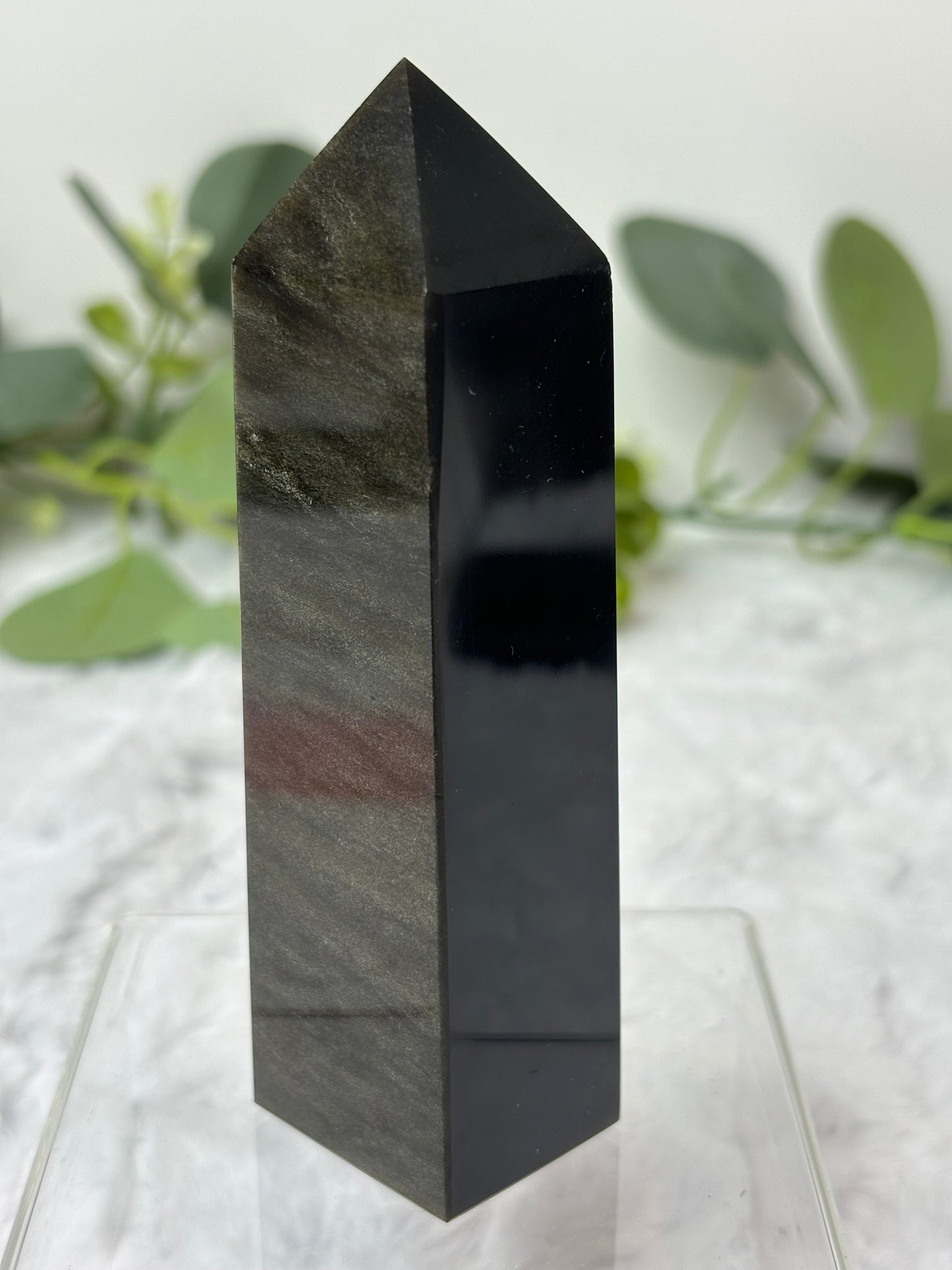 Gold Sheen Obsidian Tower