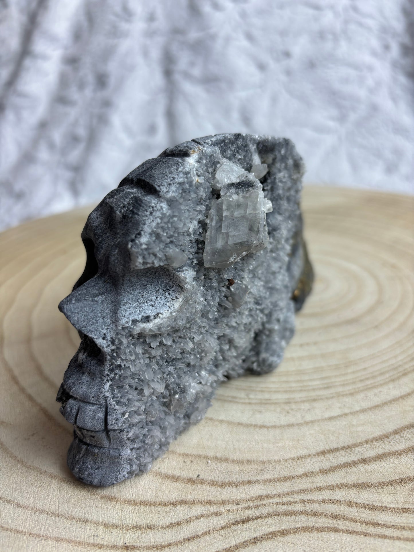 Sphalerite Half Skull