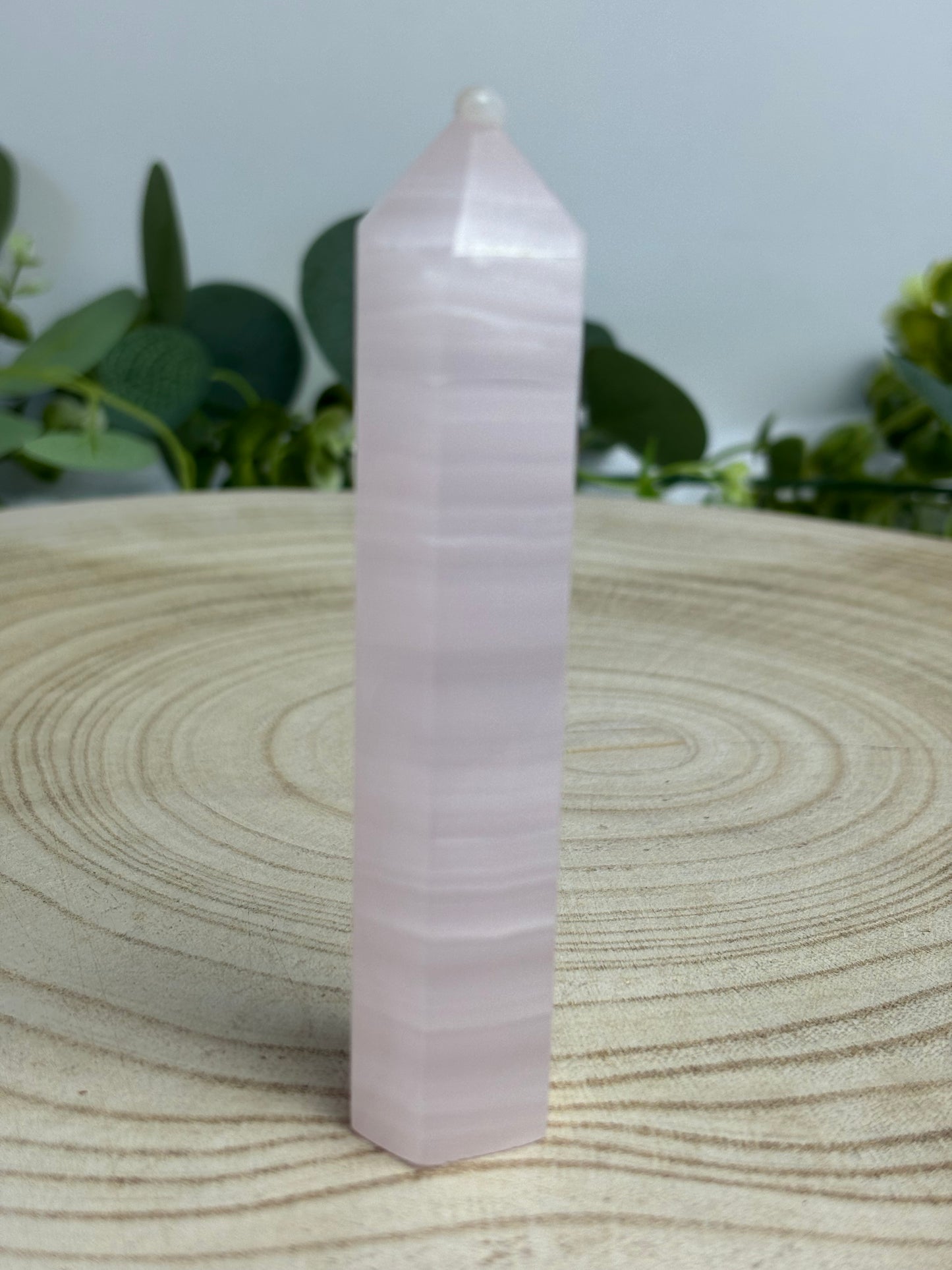 Pink Calcite Tower