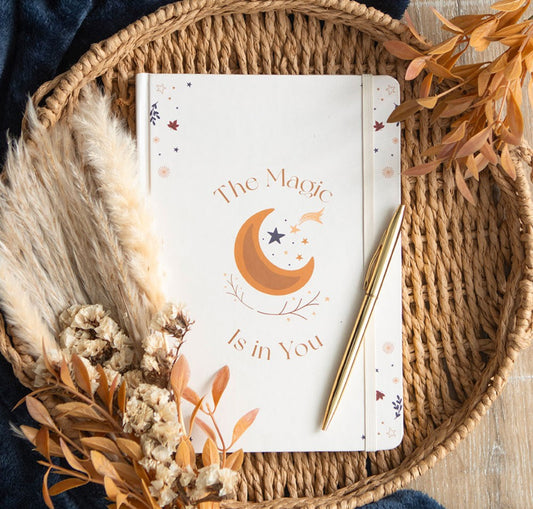 The magic is in you A5 notebook