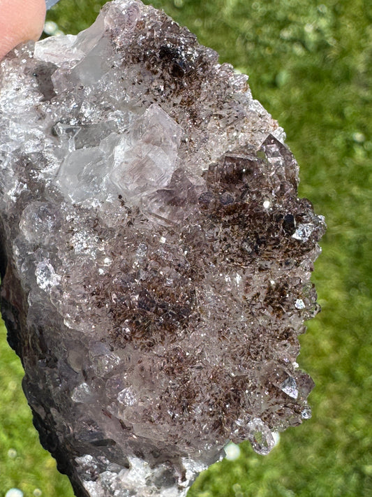 Sparkling Druzy Quartz Cluster – 89g