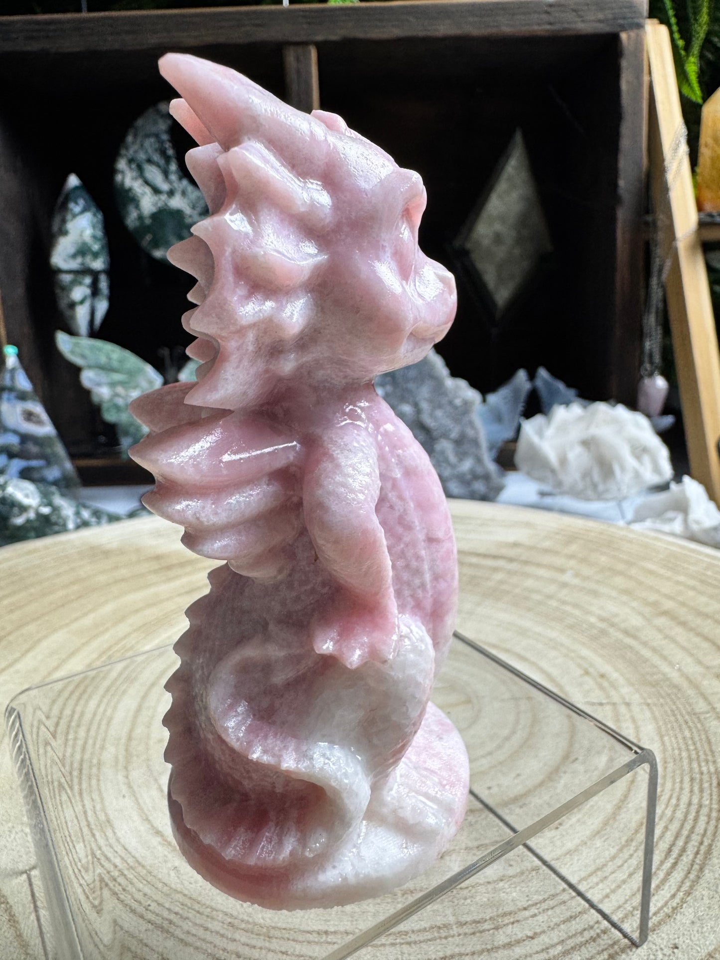 Pink Opal Dragon