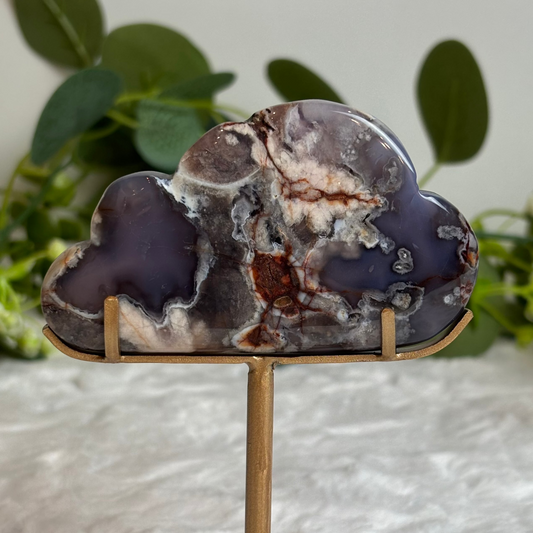 Blue Flower Agate Cloud