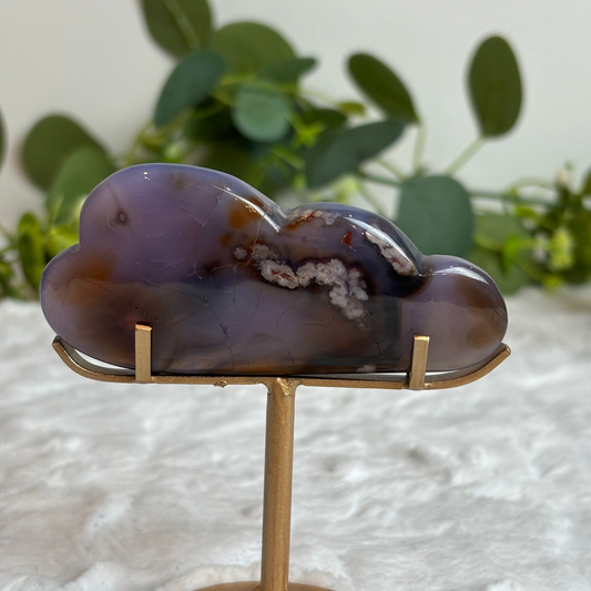 Blue Flower Agate Cloud