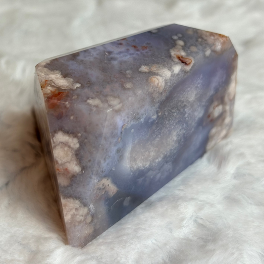 Blue Flower Agate Freeform