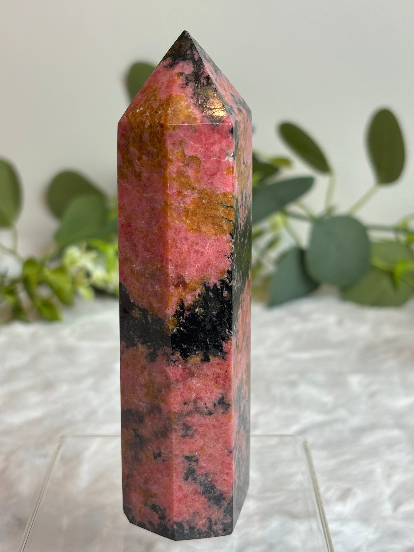 Rhodonite Tower