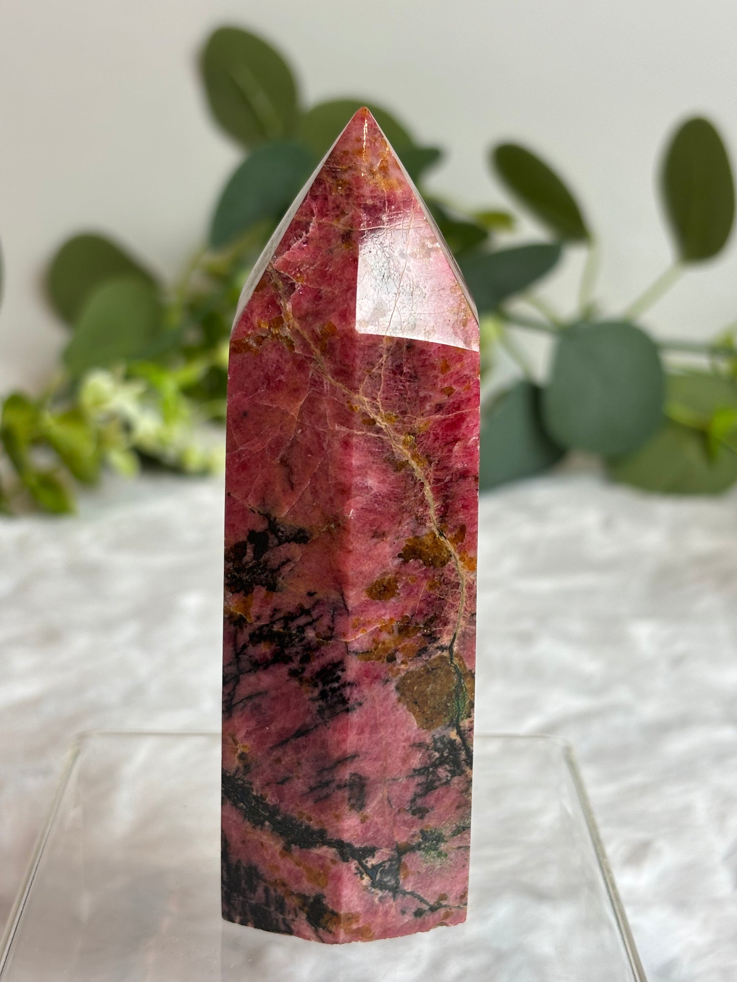 Rhodonite Tower