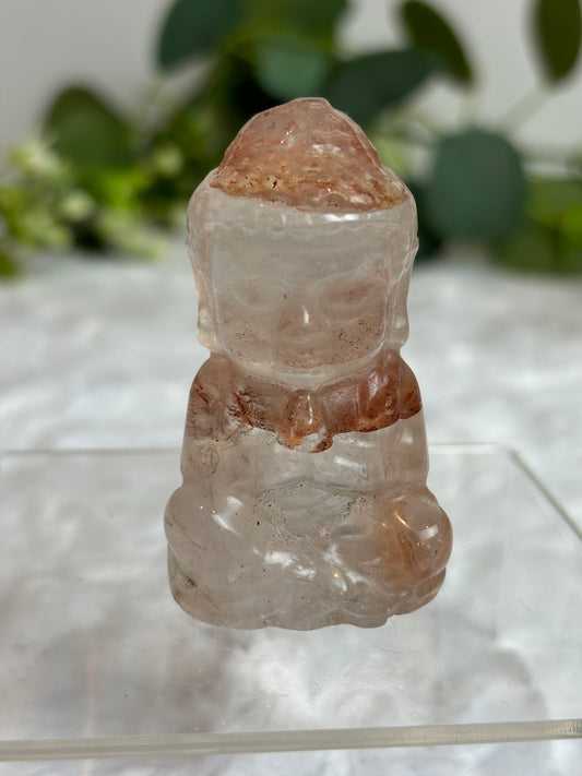 Fire Quartz Buddha