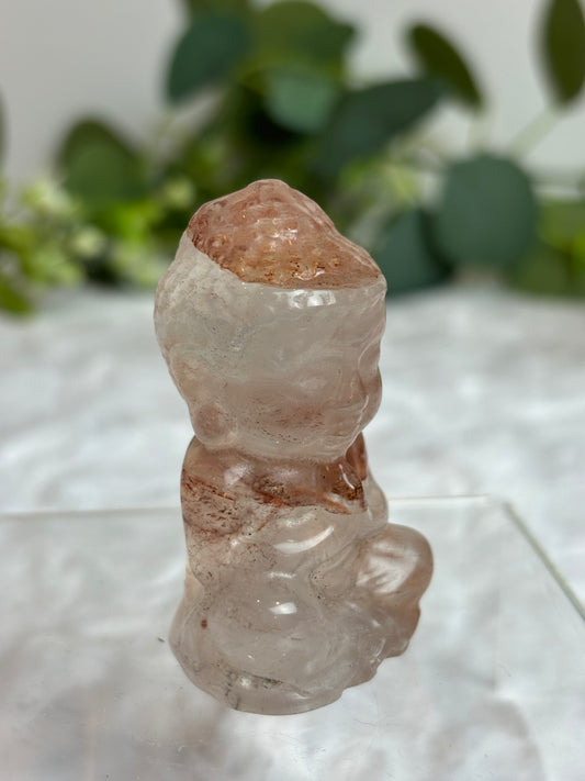 Fire Quartz Buddha