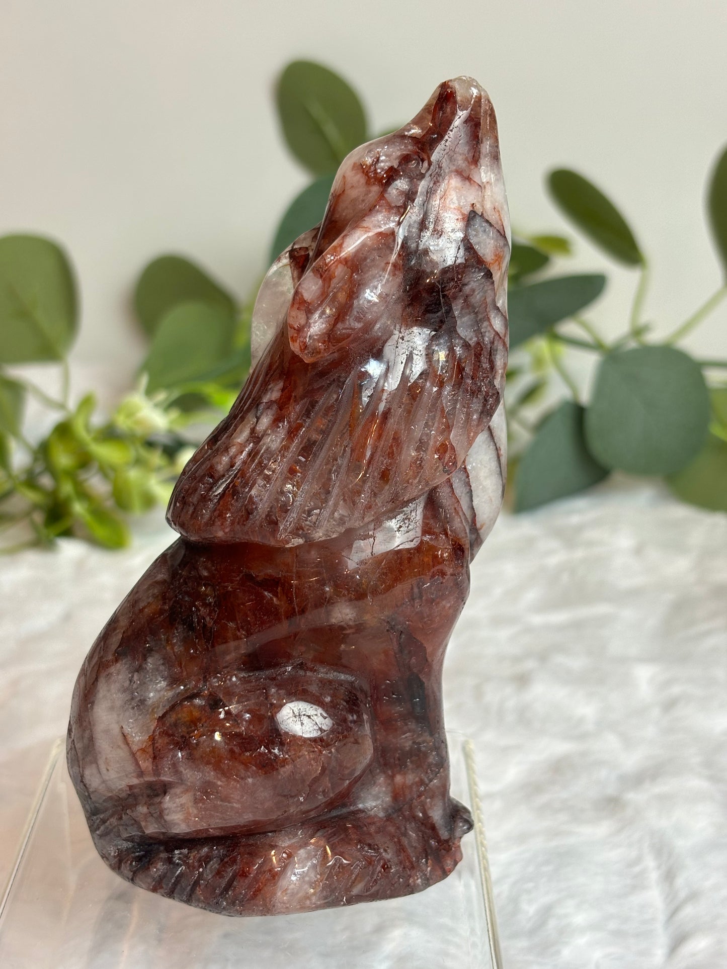 Fire Quartz Wolf