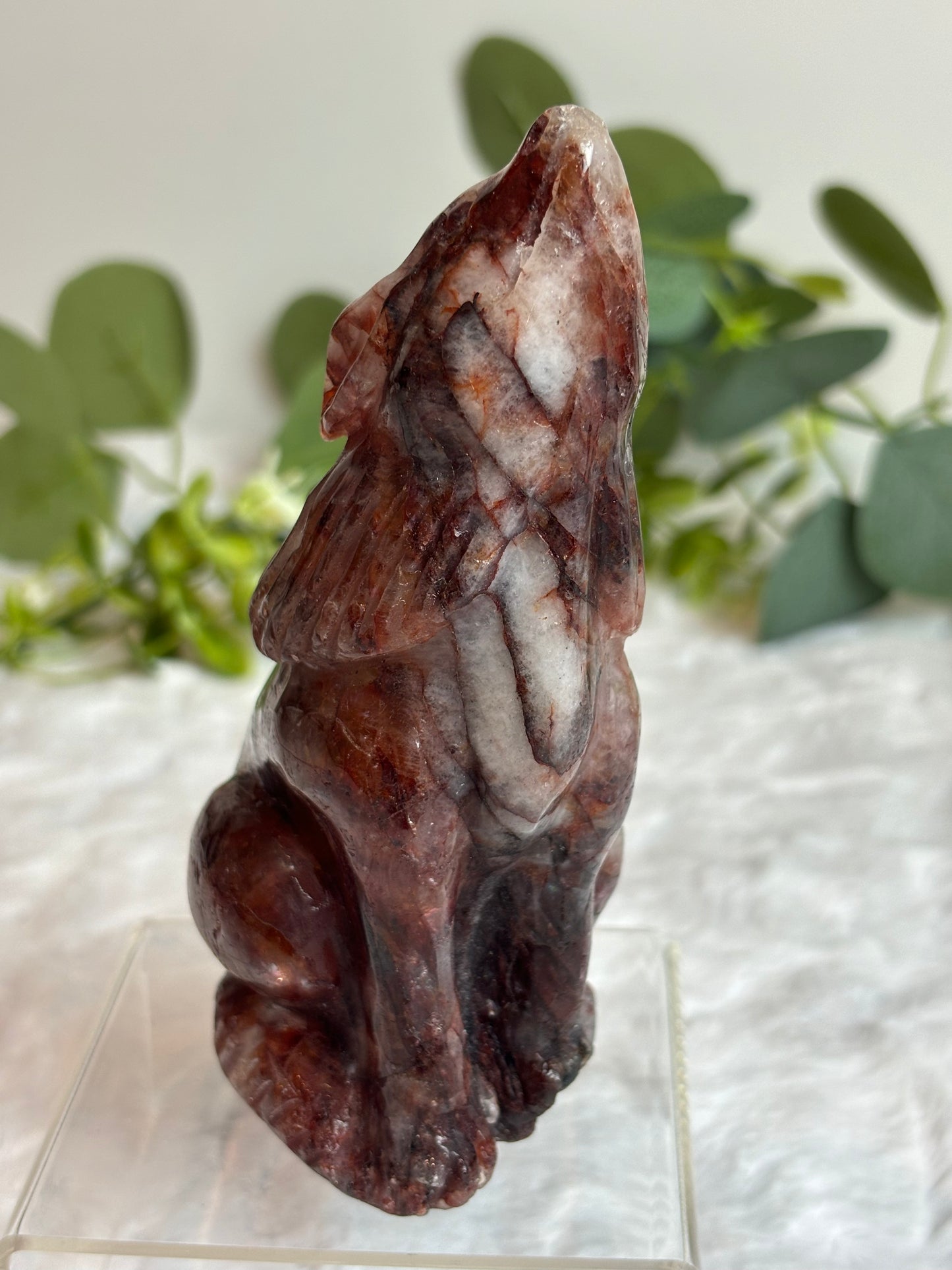 Fire Quartz Wolf