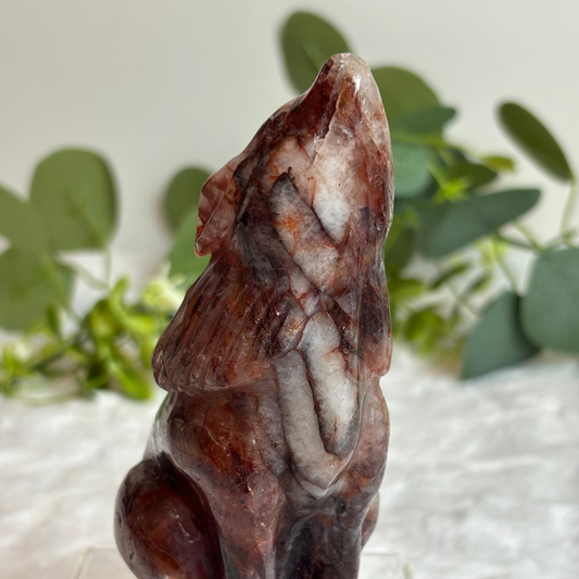 Fire Quartz Wolf