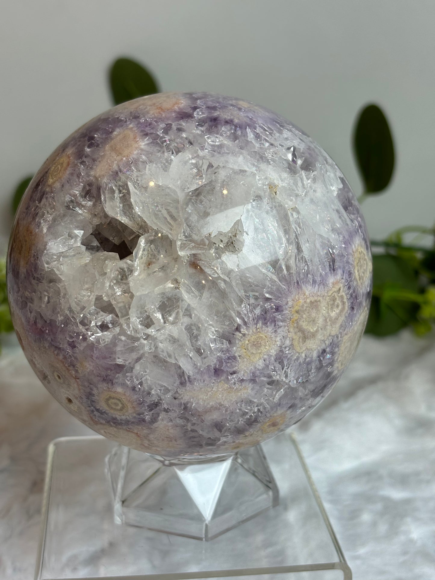 Pink Amethyst Sphere