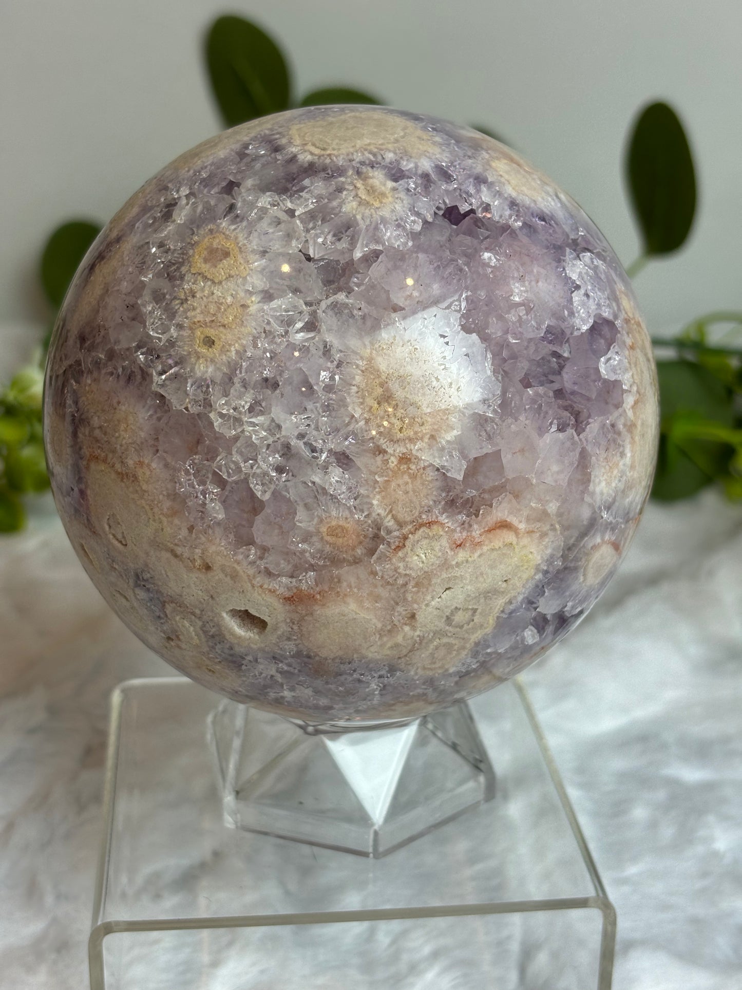 Pink Amethyst Sphere