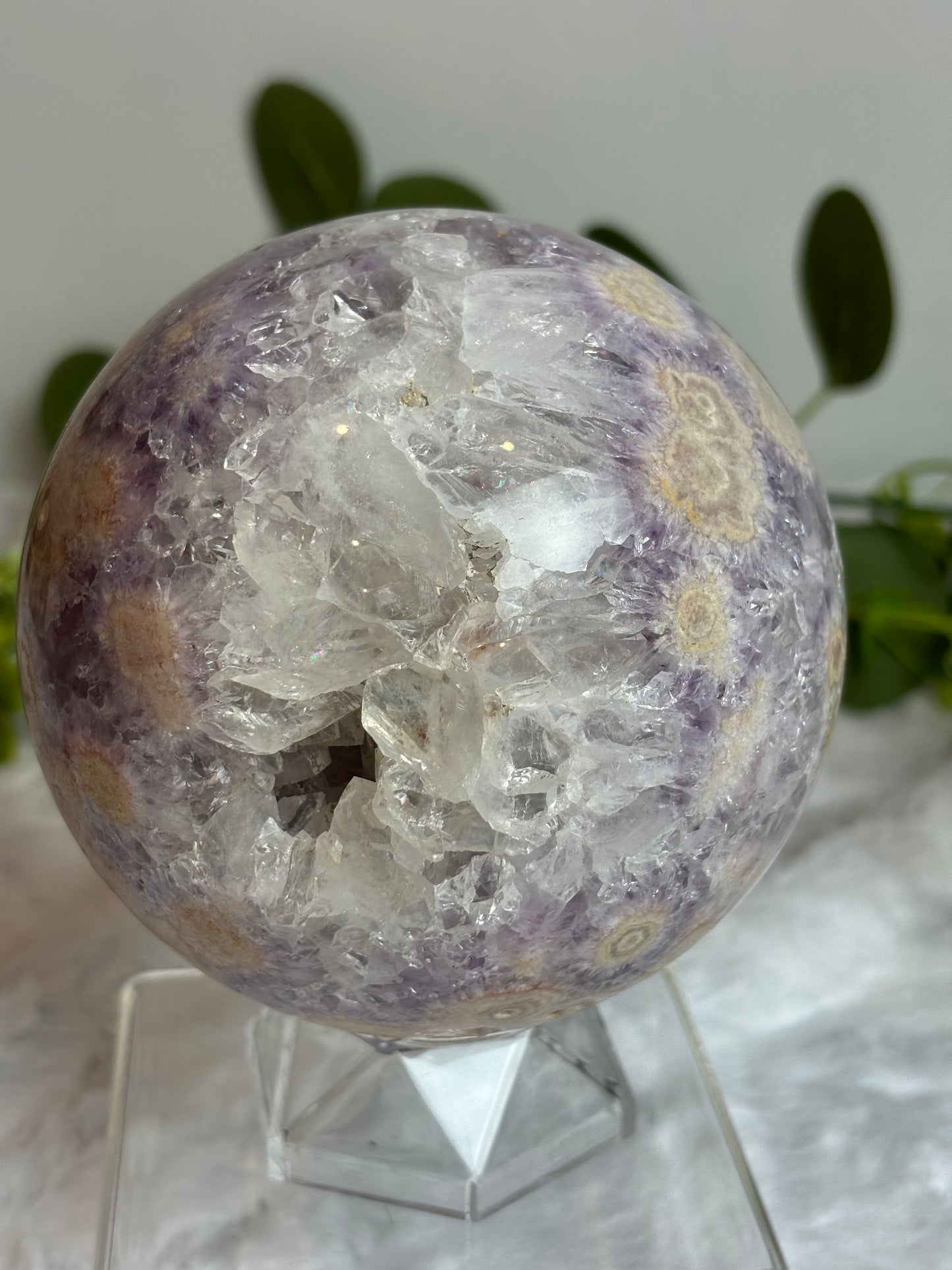 Pink Amethyst Sphere