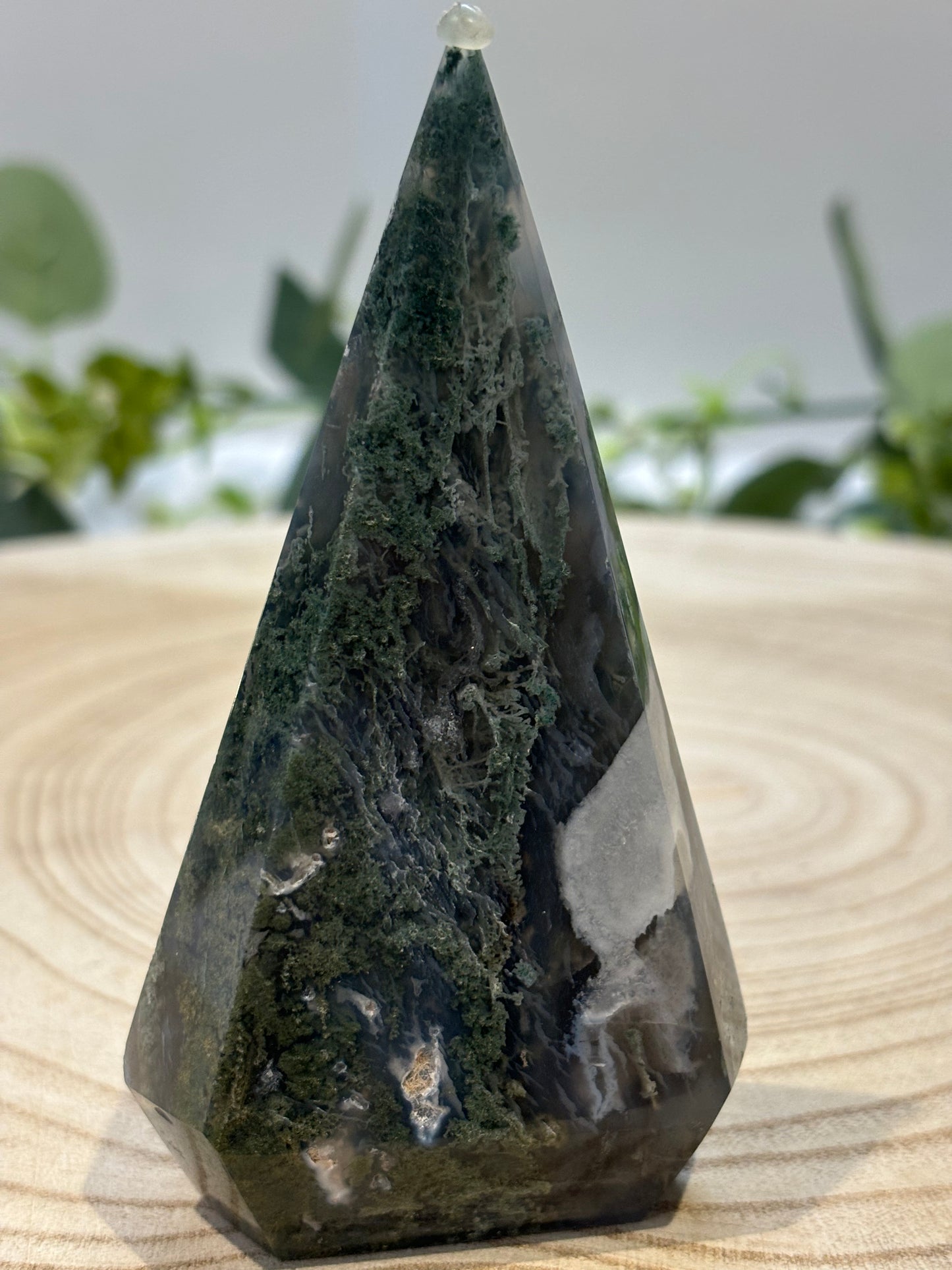 Moss Agate Diamond