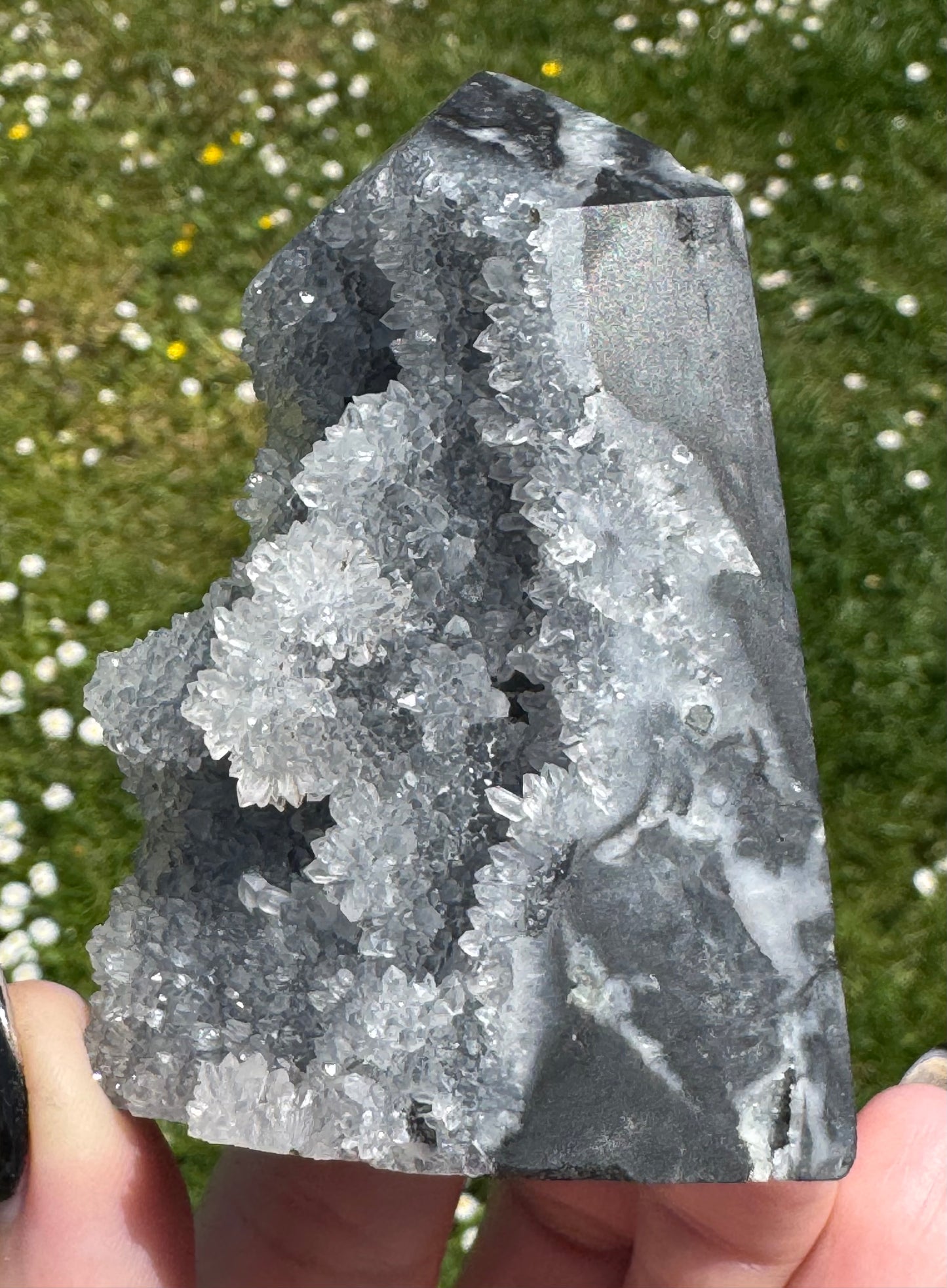 Sphalerite Druzy Tower