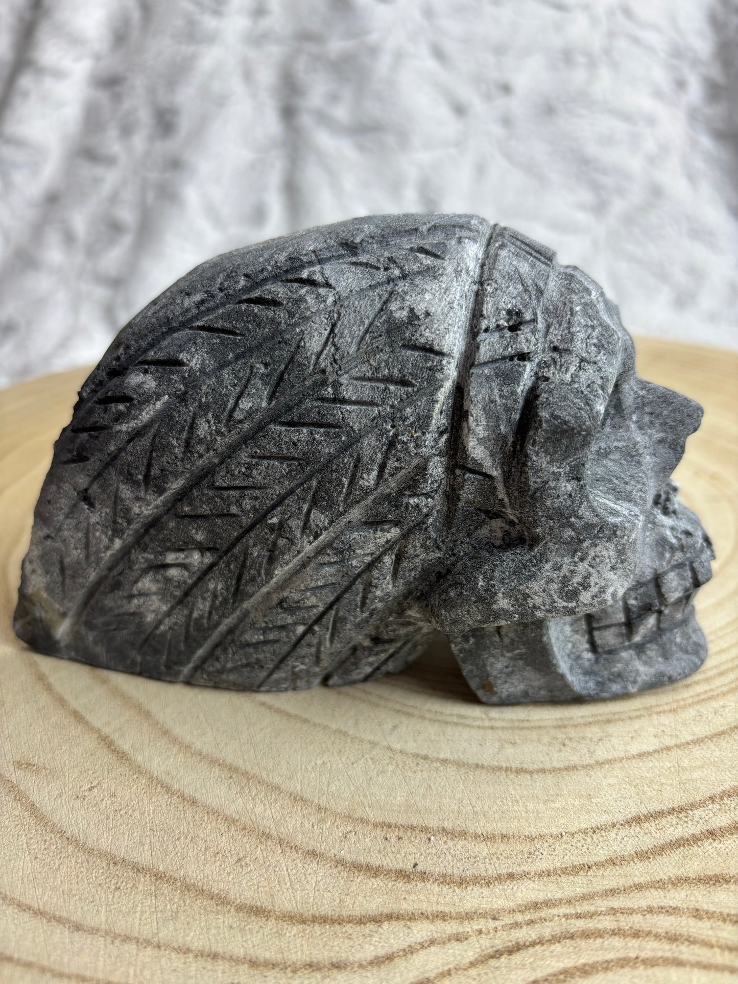 Sphalerite Half Skull