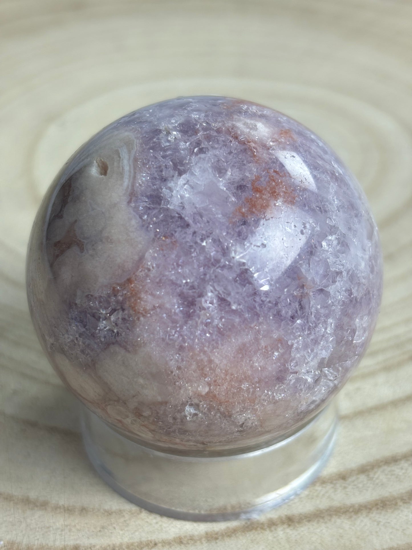 Pink Amethyst Sphere