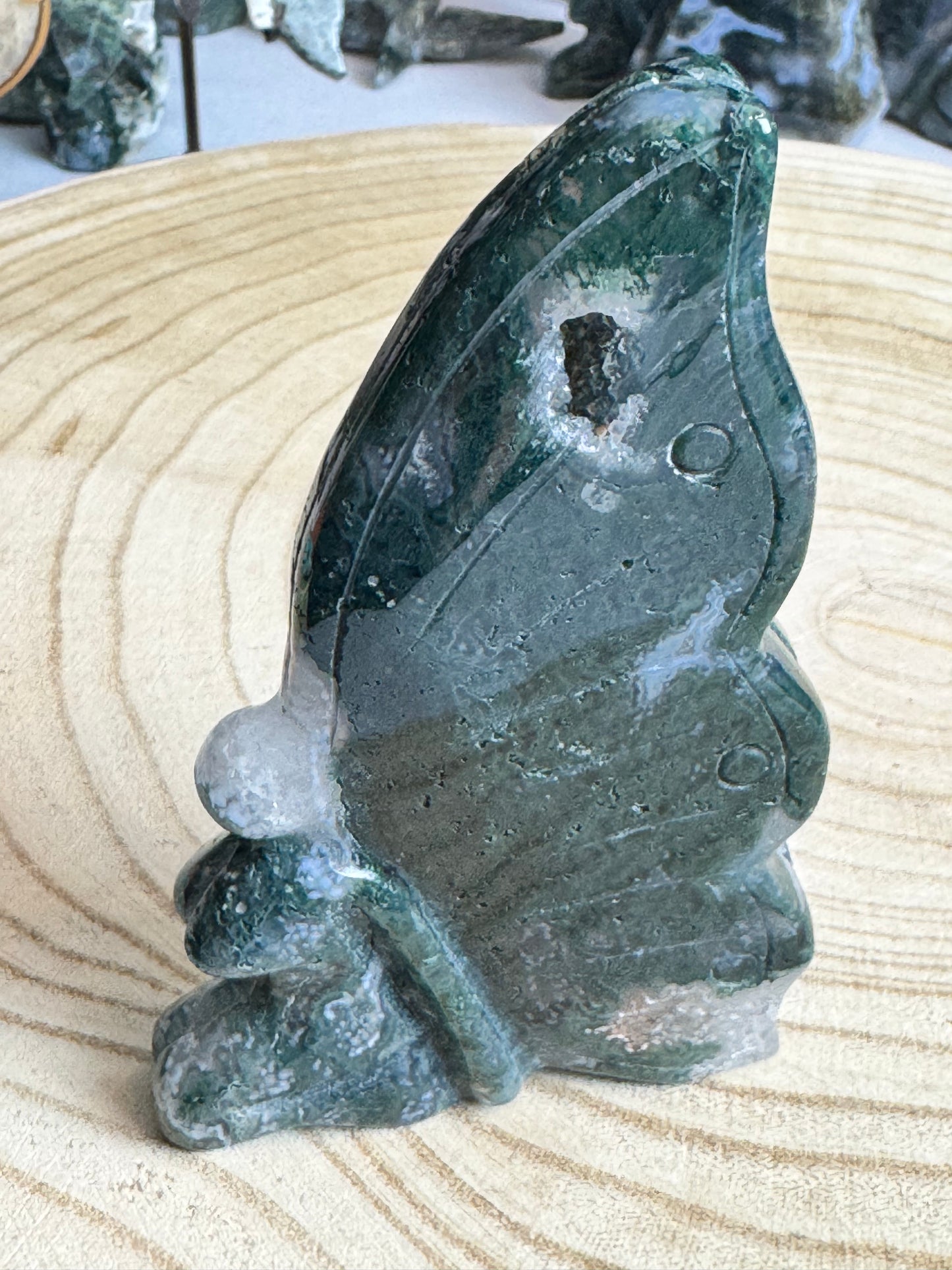 Moss Agate Fairy