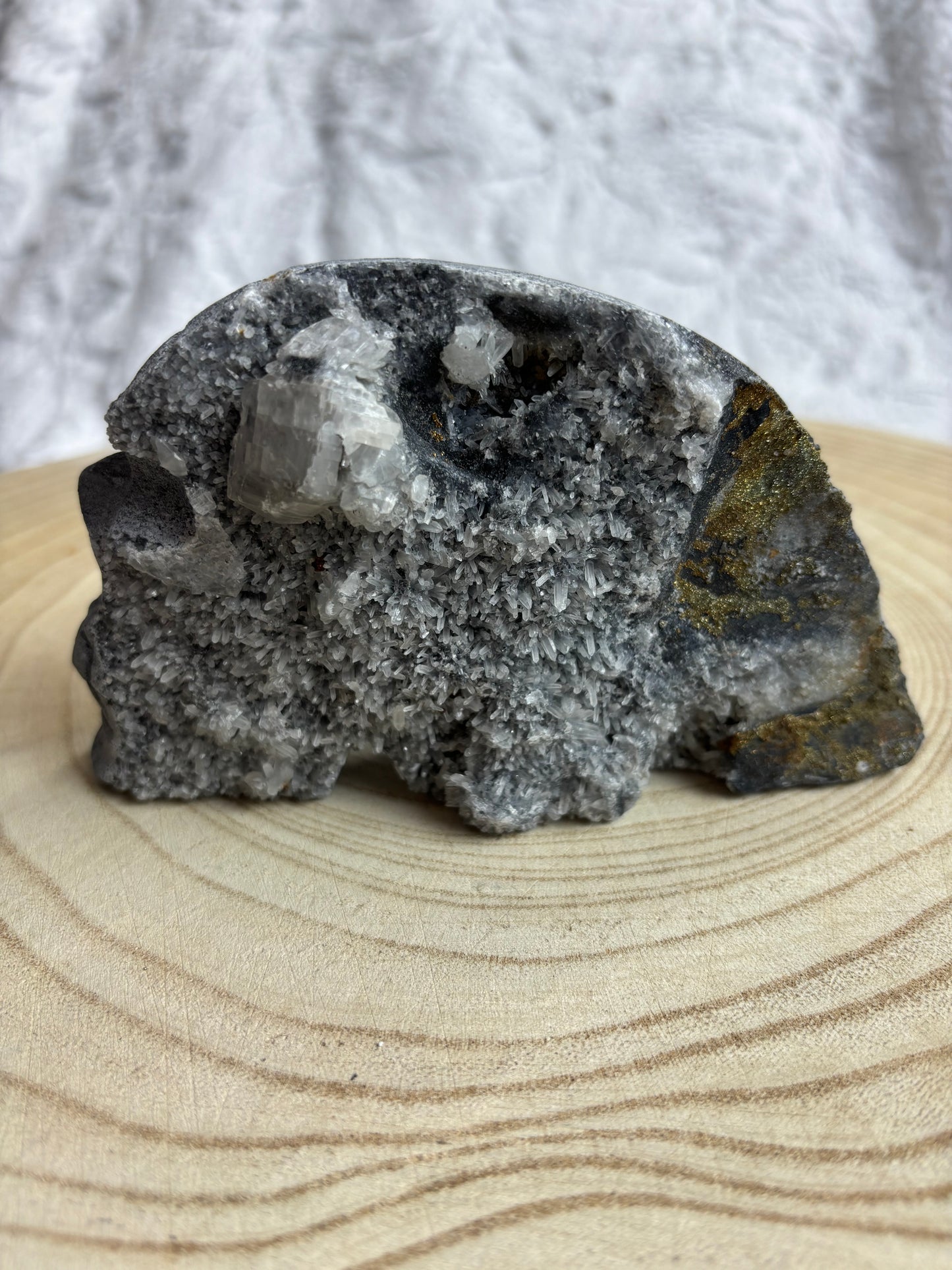 Sphalerite Half Skull