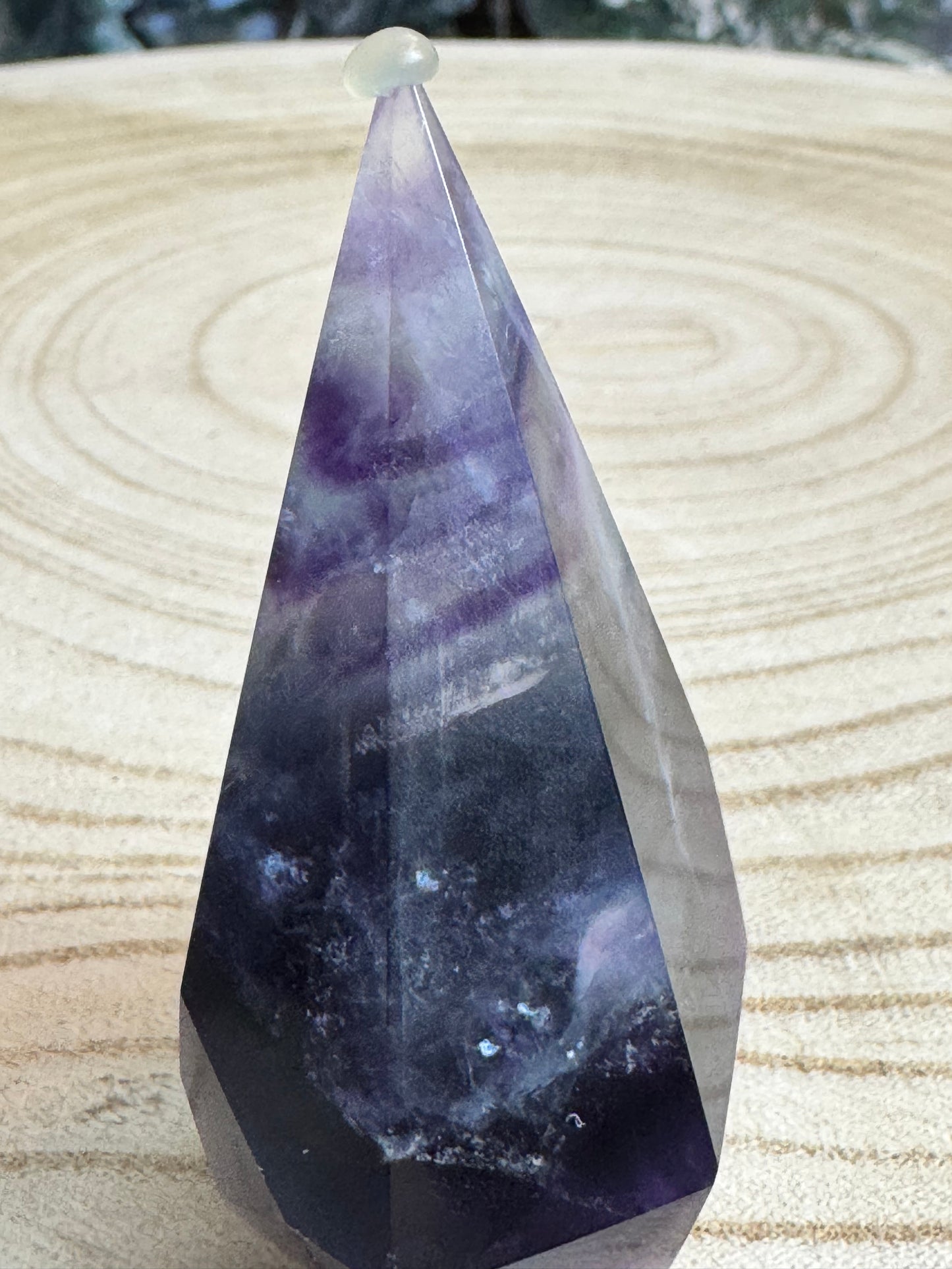 Feather Fluorite Diamond