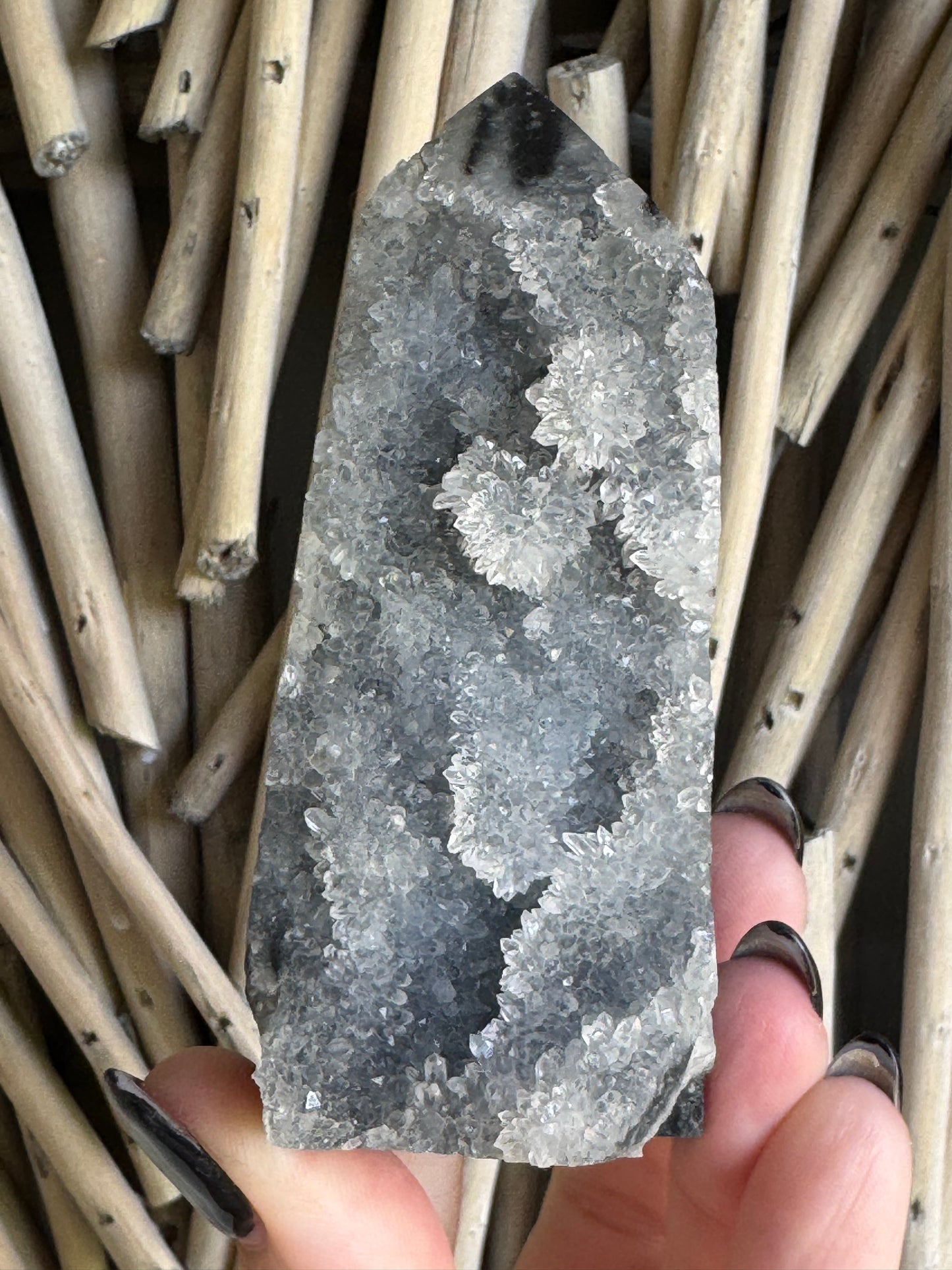 Sphalerite Druzy Tower