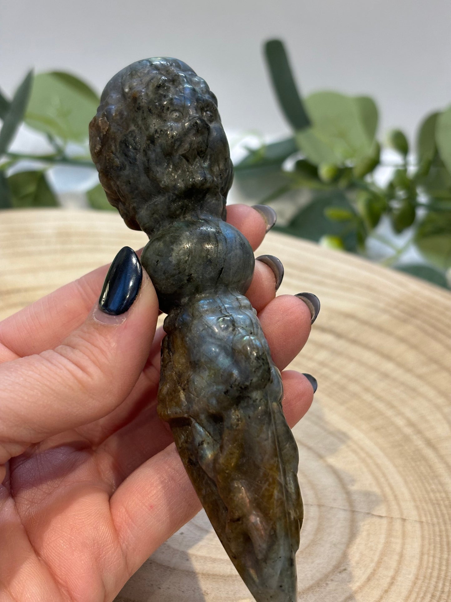 Labradorite Carving