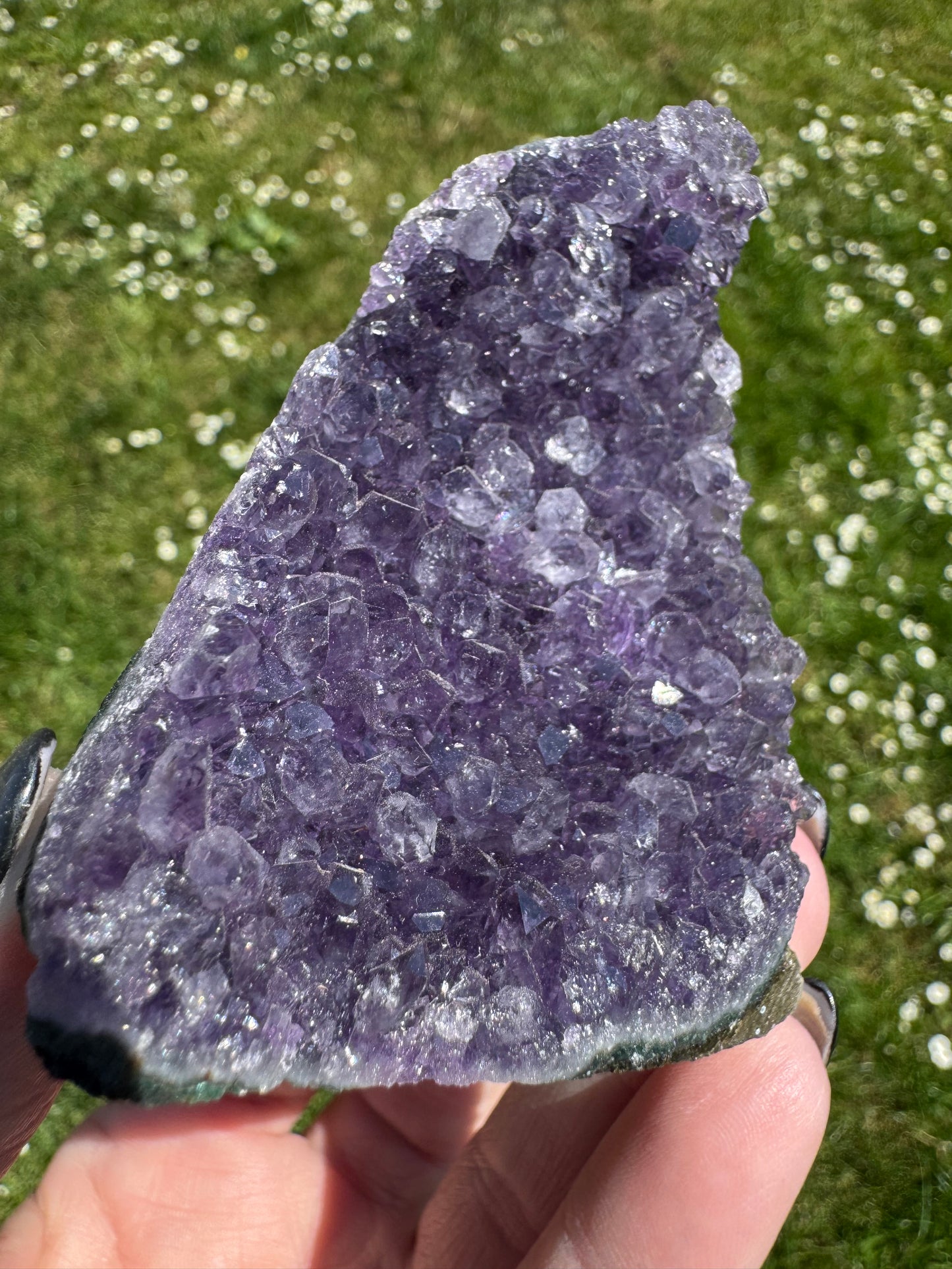 Amethyst Cut Base Cluster