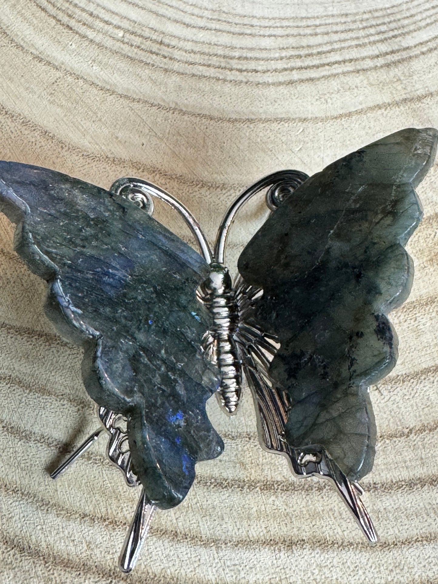 Labradorite butterfly