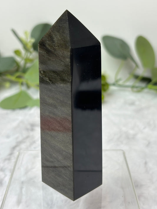 Gold Sheen Obsidian Tower