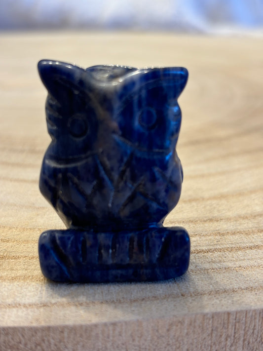 Sunset Sodalite Owl