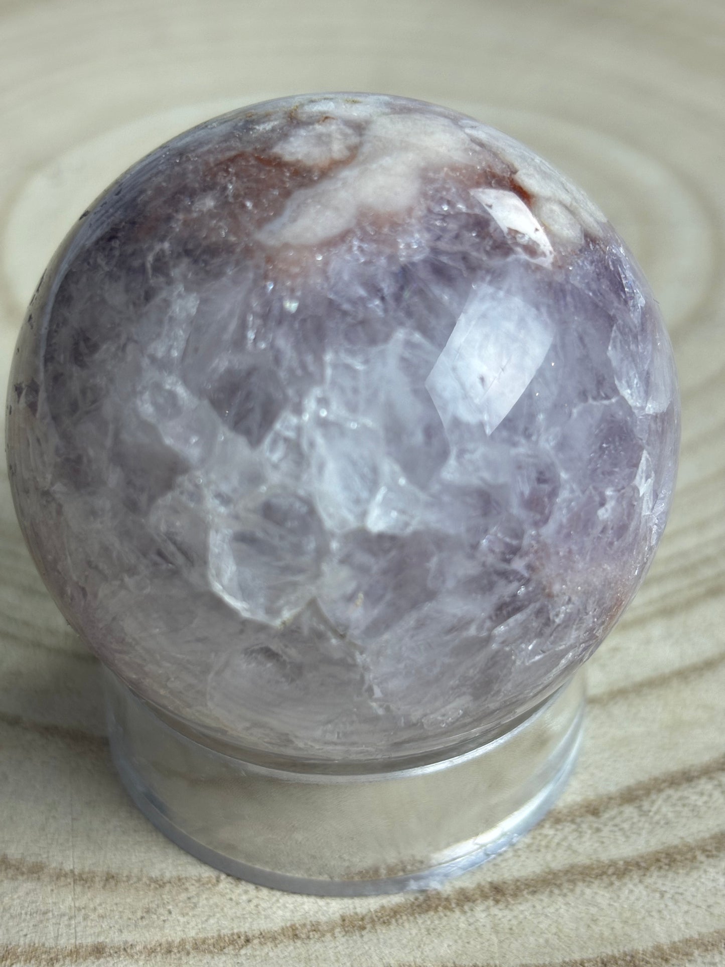 Pink Amethyst Sphere