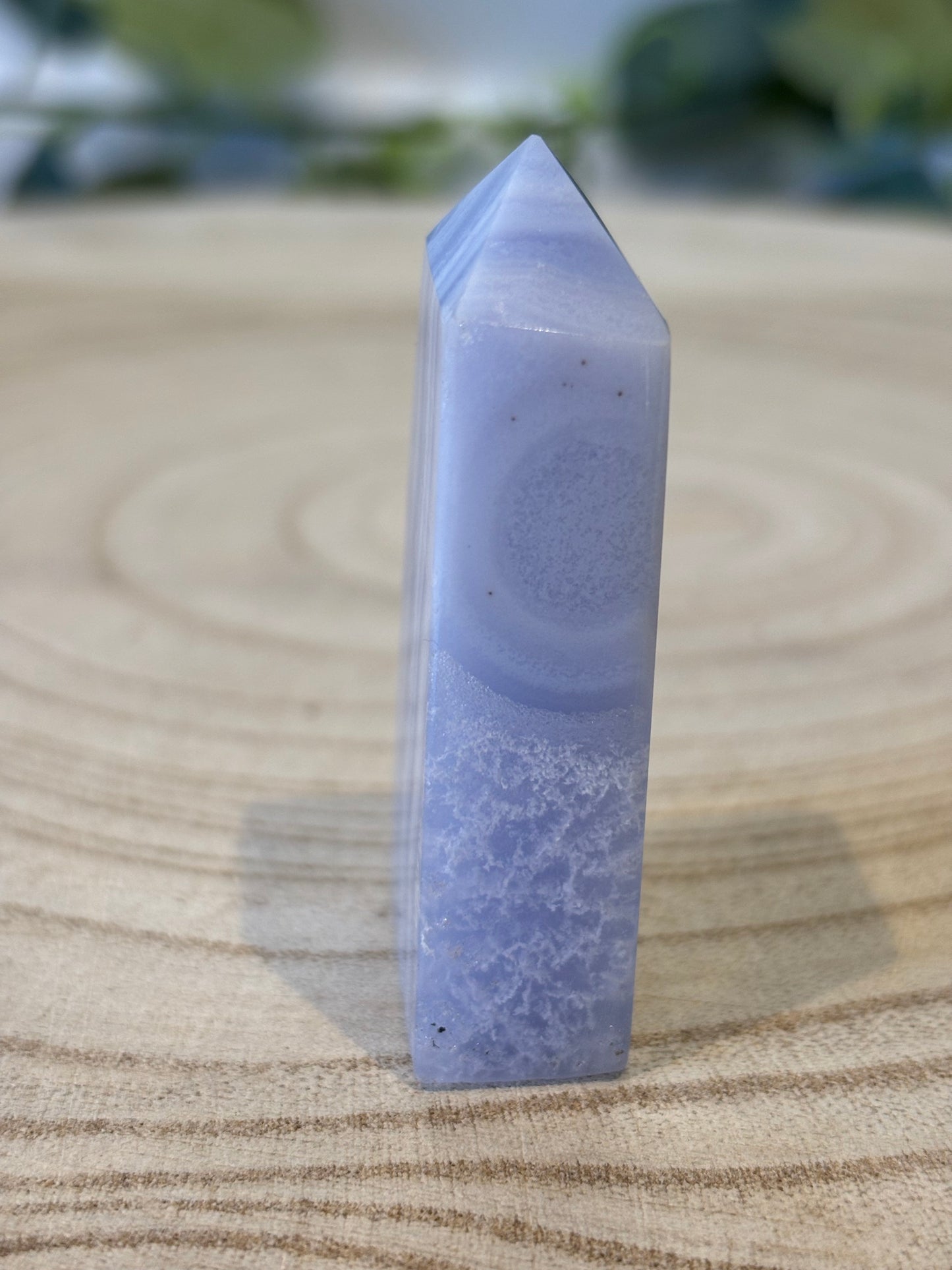 Blue Lace Agate Tower
