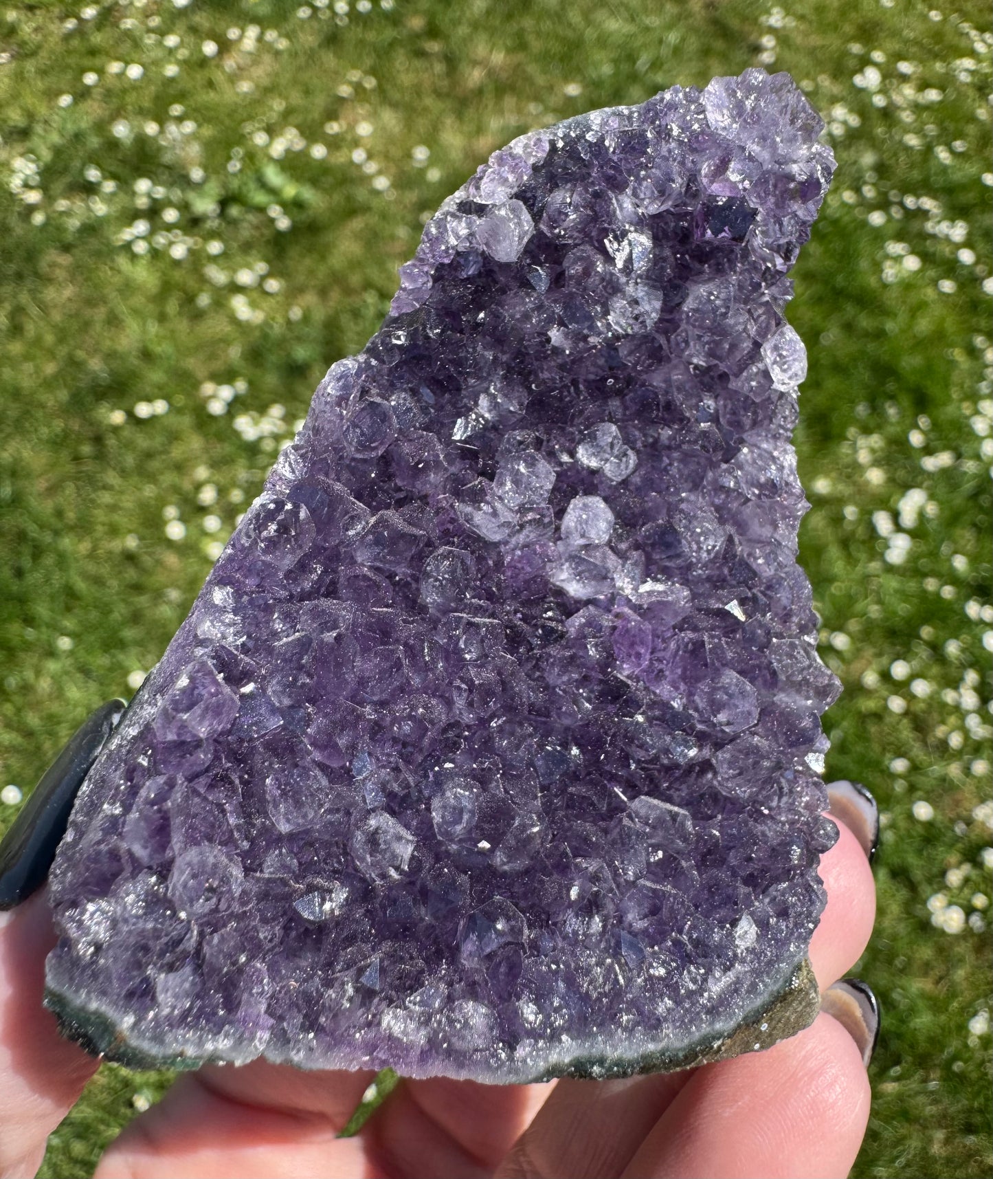 Amethyst Cut Base Cluster