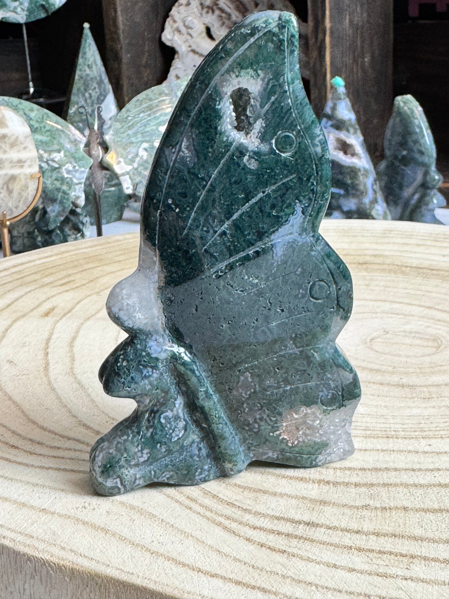 Moss Agate Fairy