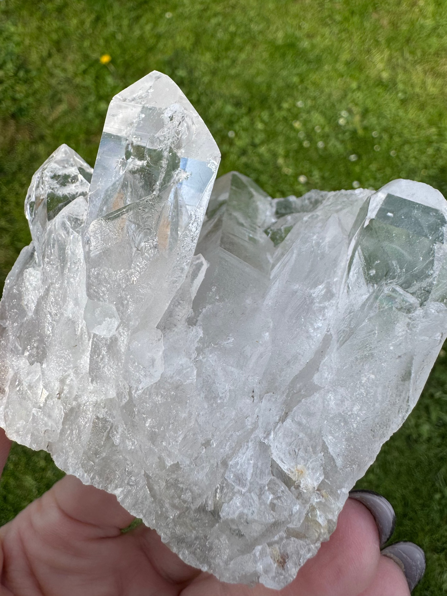 Clear Quartz Cluster – 291g